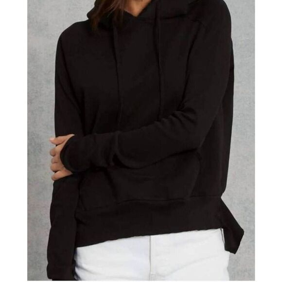 Frank & Eileen pullover hoodie in black sz Small - Picture 1 of 6